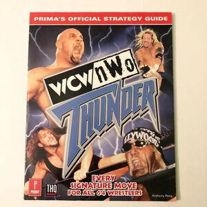 98 WCW nWo Thunder Official Strategy Guide  Playstation Every Signature Move